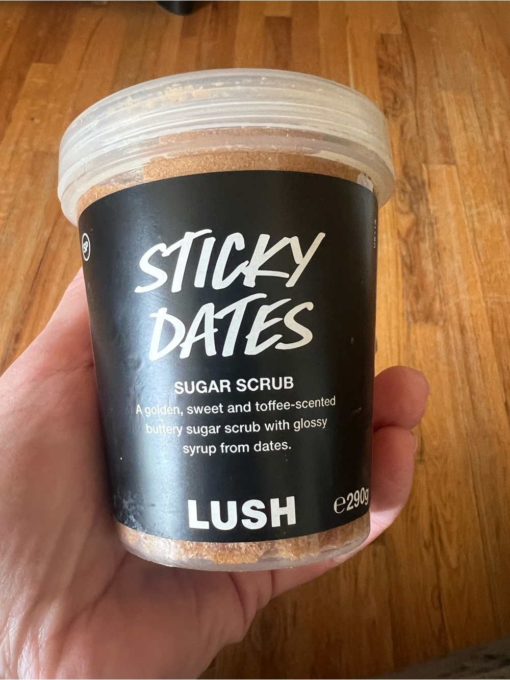 Lush UK Sticky Dates Sugar Scrub - 10.2 oz